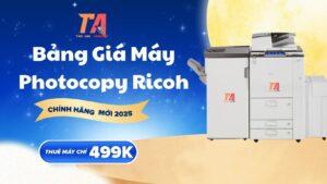 Bảng Giá Máy Photocopy Ricoh Chính Hãng Mới Nhất
