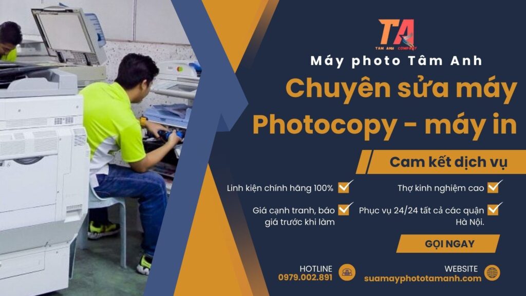 Dịch Vụ Sửa Chữa Máy Photocopy Tại Hà Nội: Uy Tín & Giá Rẻ