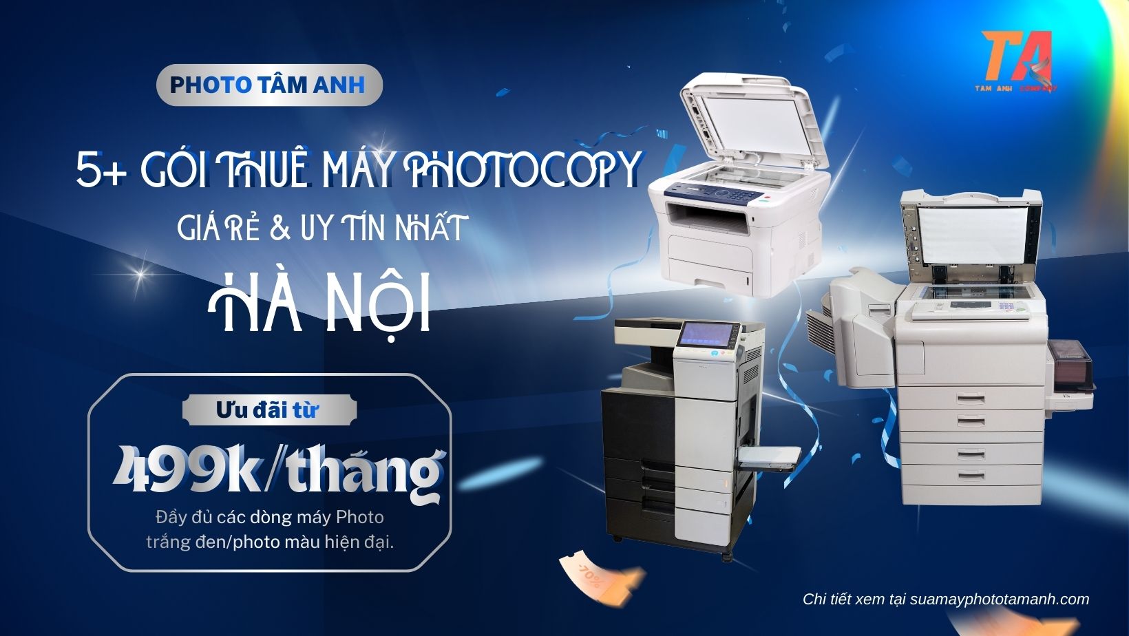 5+ Gói Thuê Máy Photocopy Hà Nội Giá Rẻ & Uy Tín Nhất