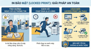 Máy Photo Tâm Anh cam kết in bảo mật, đảm bảo an toàn thông tin khách hàng.