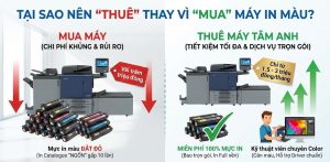 Thuê hay mua máy in màu đâu là lựa chọn tốt nhất.